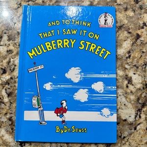 Dr. Seuss And To Think That I Saw It On Mulberry Street Book - DISCONTINUED